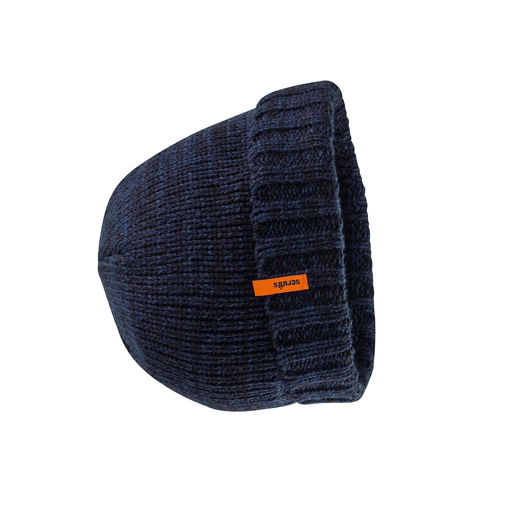 Scruffs Trade Beanie Navy/Black Extra Warmth Stretch fit for comfort