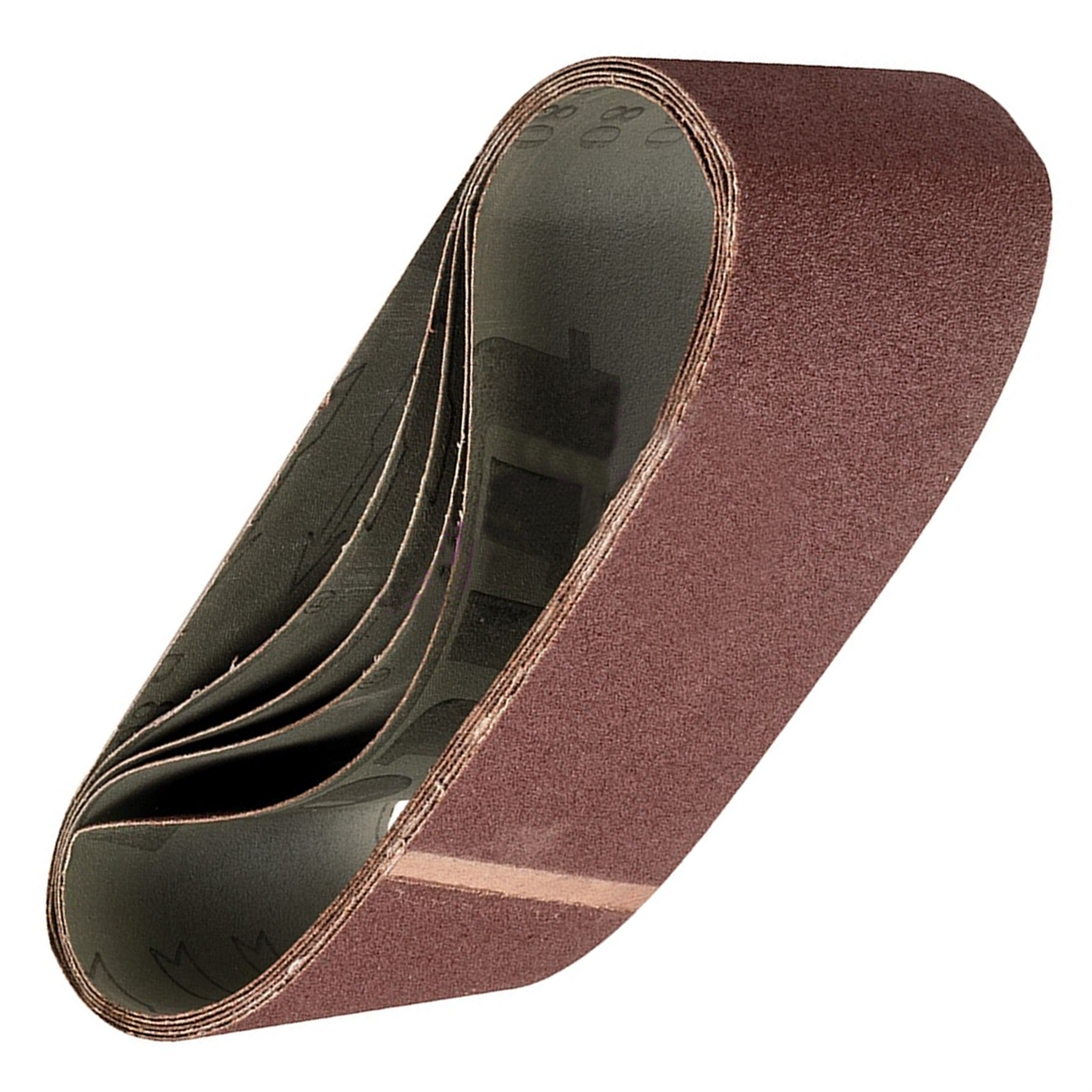 80 Grit Sanding Belts 100 X 610mm 5Pk Sanding Belts High Quality Aluminium