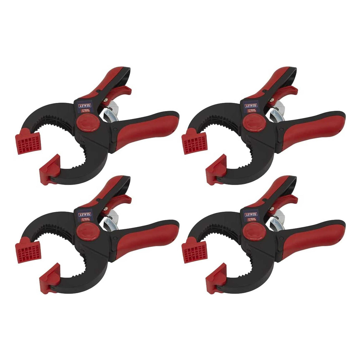 Sealey Ratchet Clamp 45mm 4pc Set