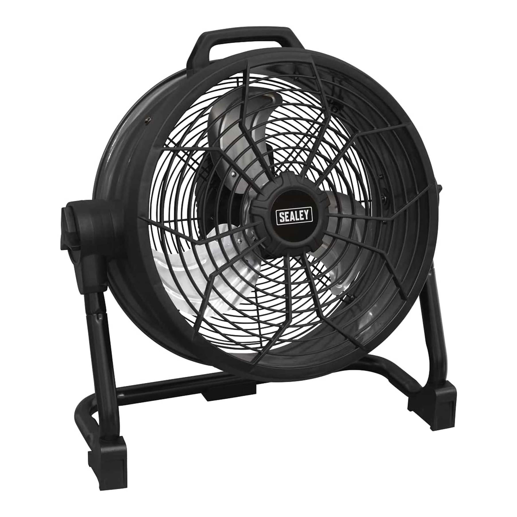 Sealey 2-in-1 Cordless/Corded High Velocity Drum Fan 16" 230V/20V SV20 Series