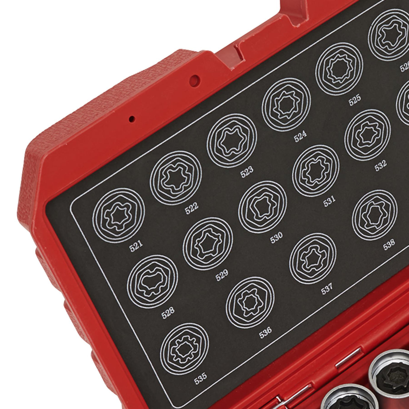 Sealey Locking Wheel Nut Key Set 20pc - VAG