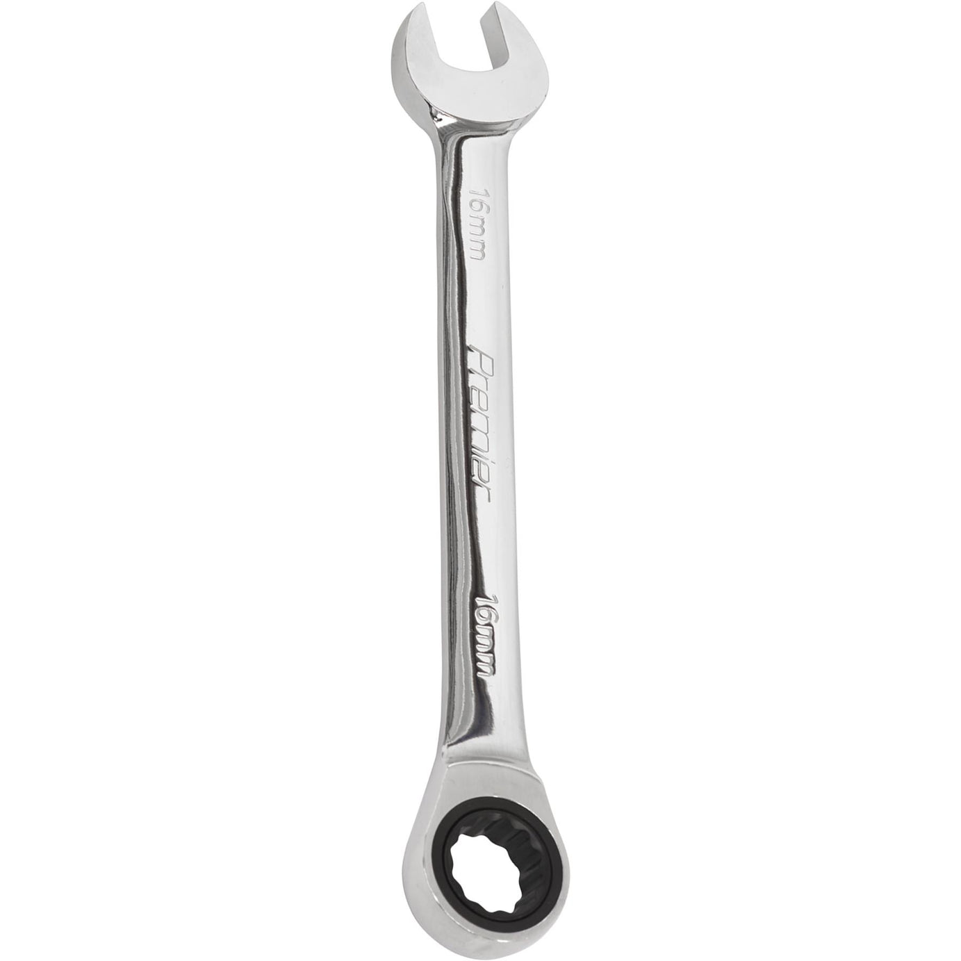 Sealey Ratchet Combination Spanner 16mm Chrome Vanadium Steel