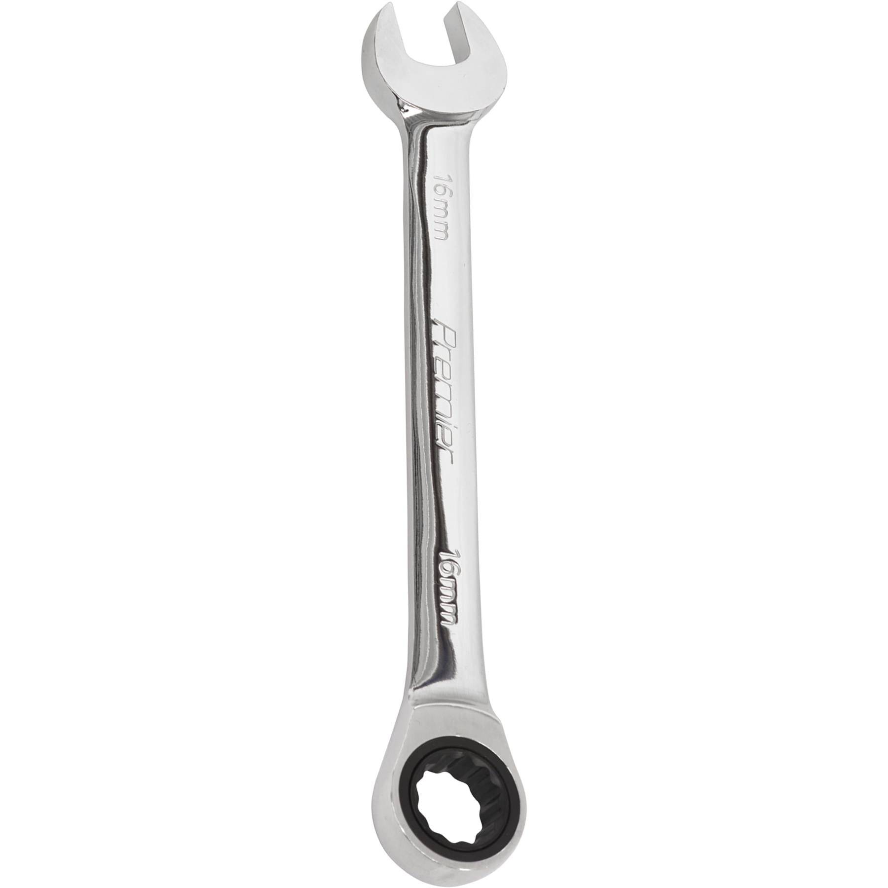 Sealey Ratchet Combination Spanner 16mm Chrome Vanadium Steel
