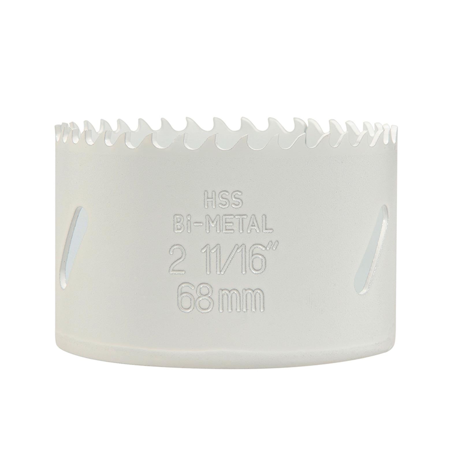 Bi-Metal Hole Saws 68mm Wood Plastic Metal Heavy Duty Variable Pitch Holesaw HSS Teeth