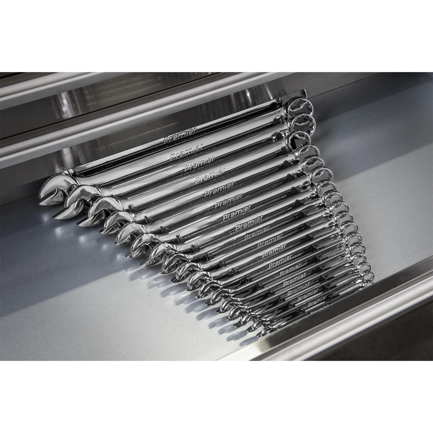 Sealey Sharks Teeth Spanner Rack 2pc