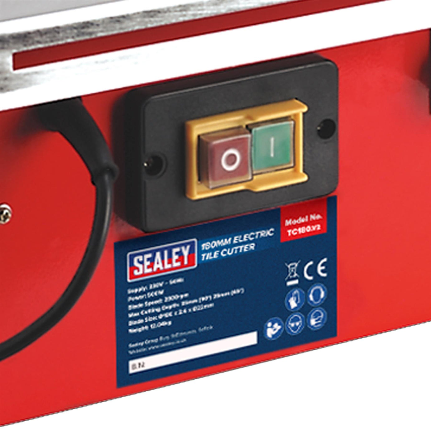 Sealey Tile Cutter 180mm 230V