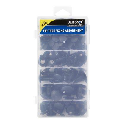 Blue Spot 96 PCE Assorted Fir Tree Fixing Set