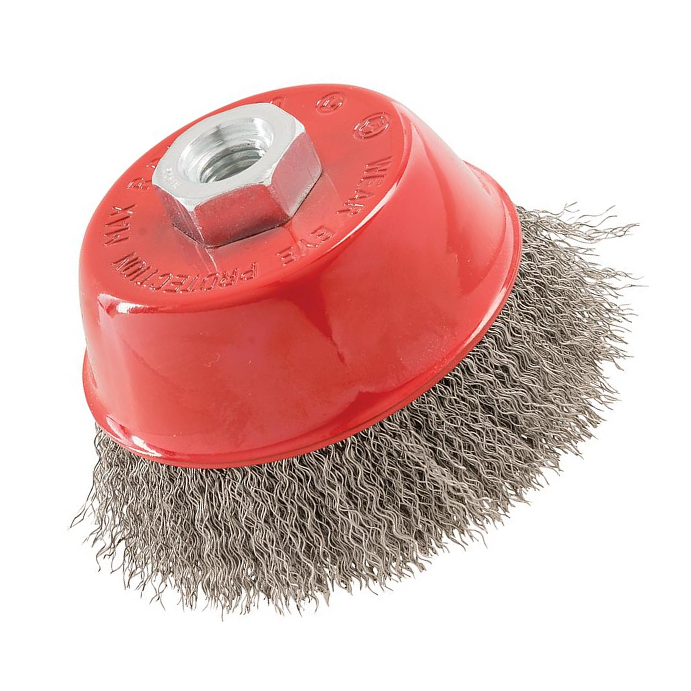 Stainless Steel Crimp Cup 100mm Wire Brush M14 Rust Removal High Quality