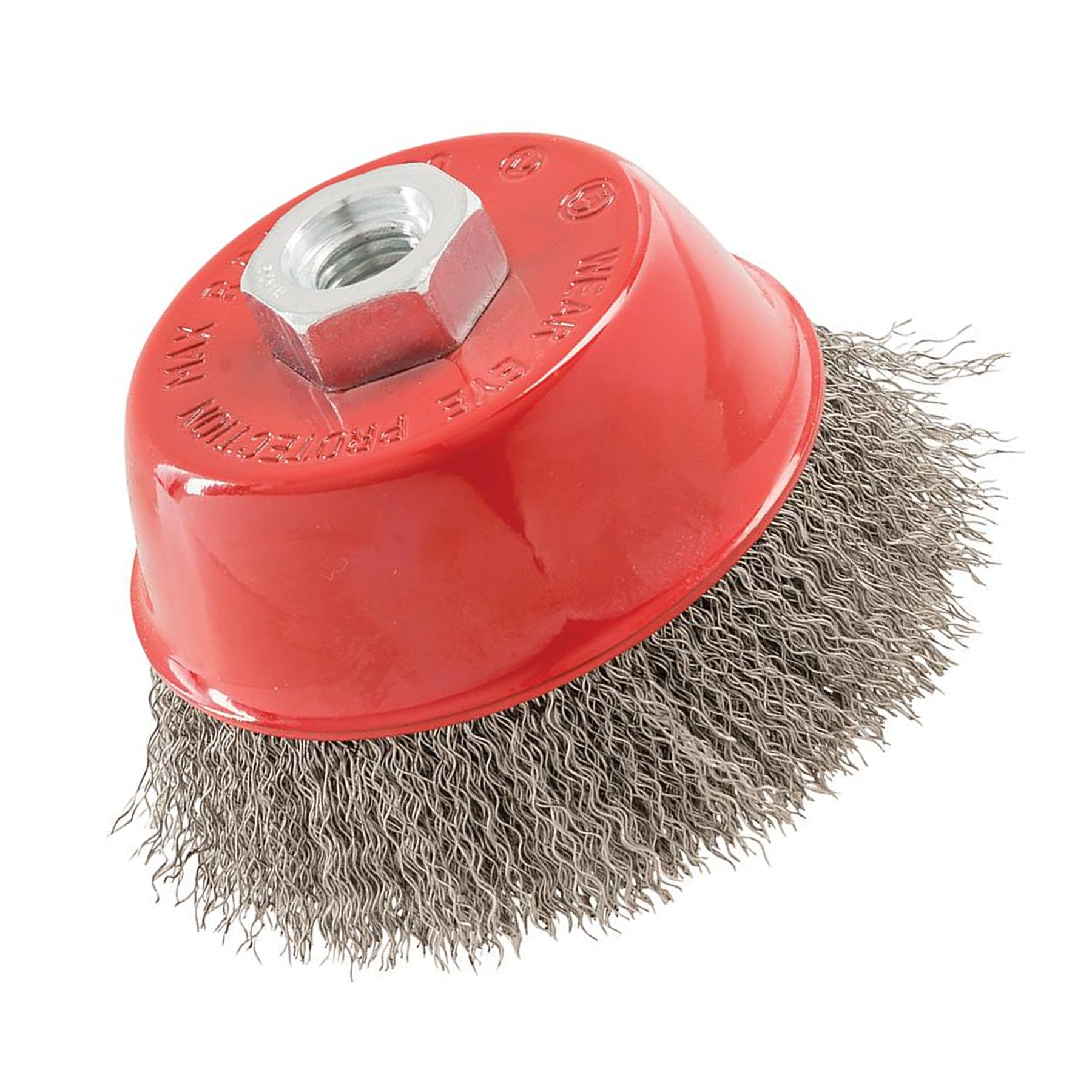 Stainless Steel Crimp Cup 100mm Wire Brush M14 Rust Removal High Quality