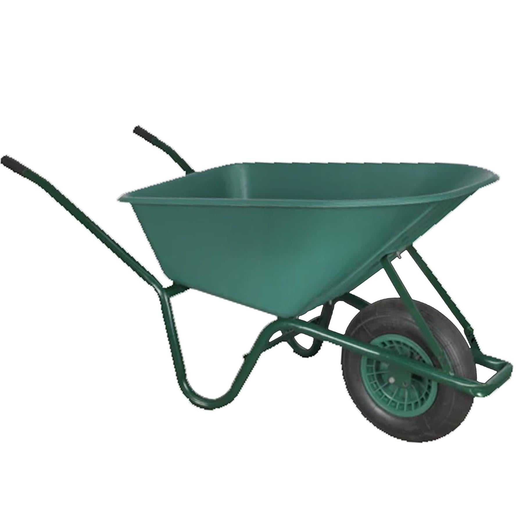 Wheelbarrow 85L.Our wheelbarrows use air filled pneumatic tyres, Sealey
