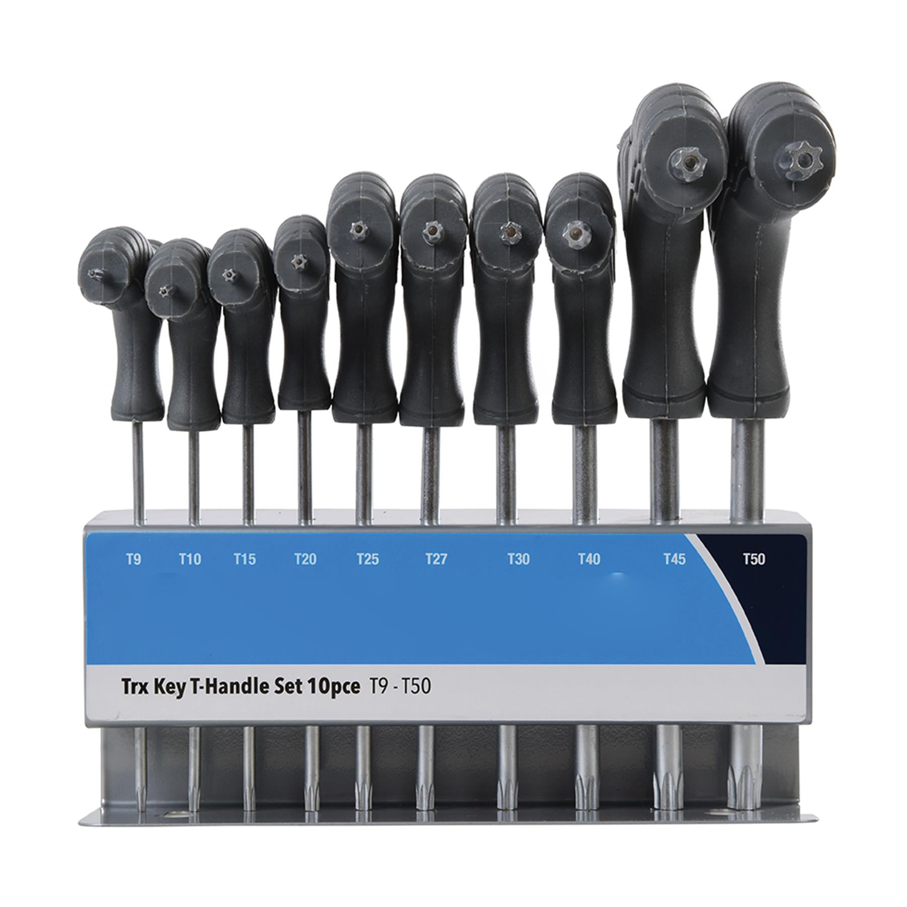 T-Handle Torx Key Trx Screwdriver Allen Security Star Key Set T9-T50