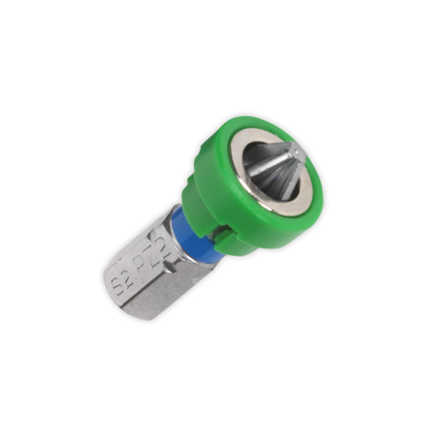 Sealey Power Tool Bit Pozi #2 with Magnetic Holder S2 25mm Pk of 5