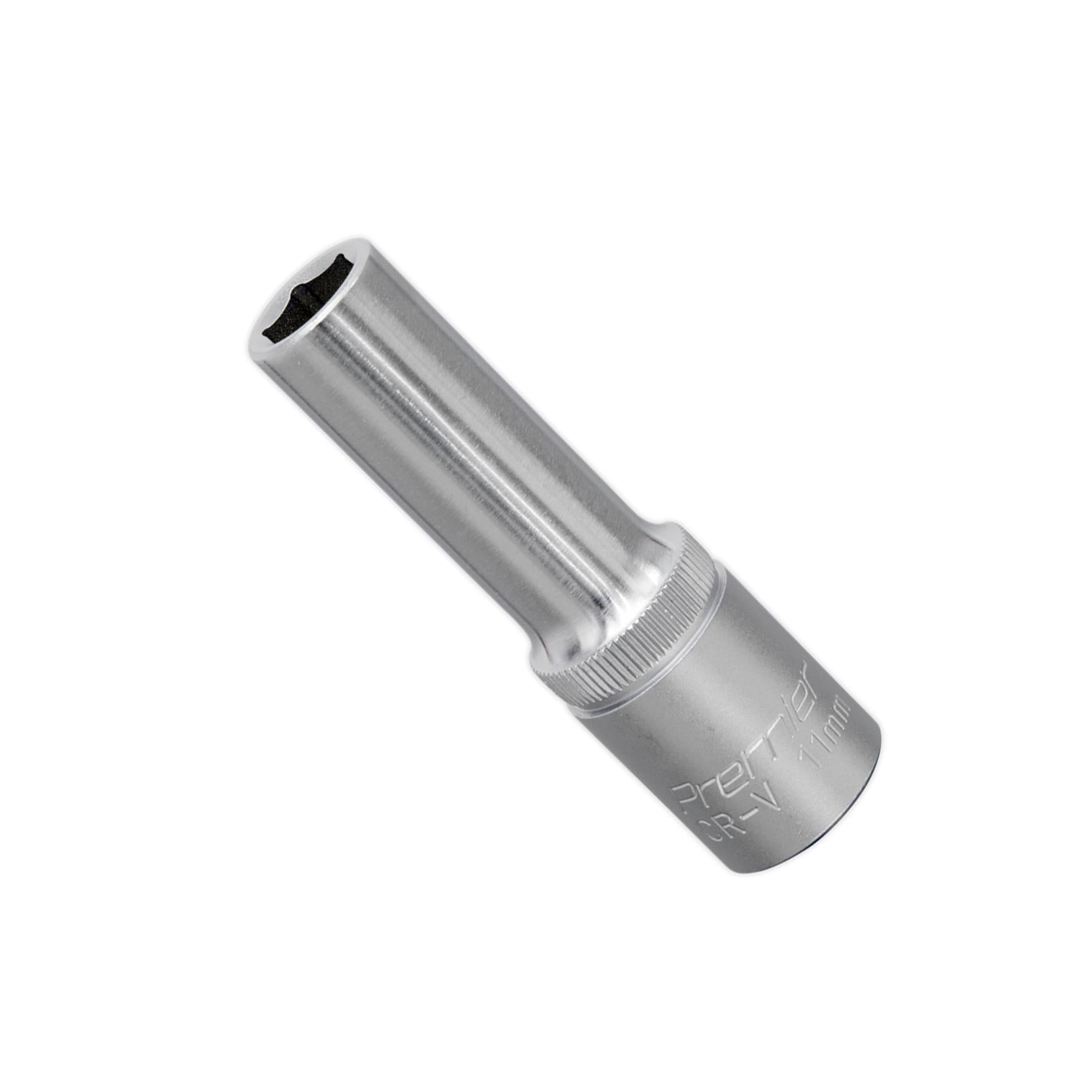 Sealey WallDrive Socket 11mm Deep 1/2"Sq Drive