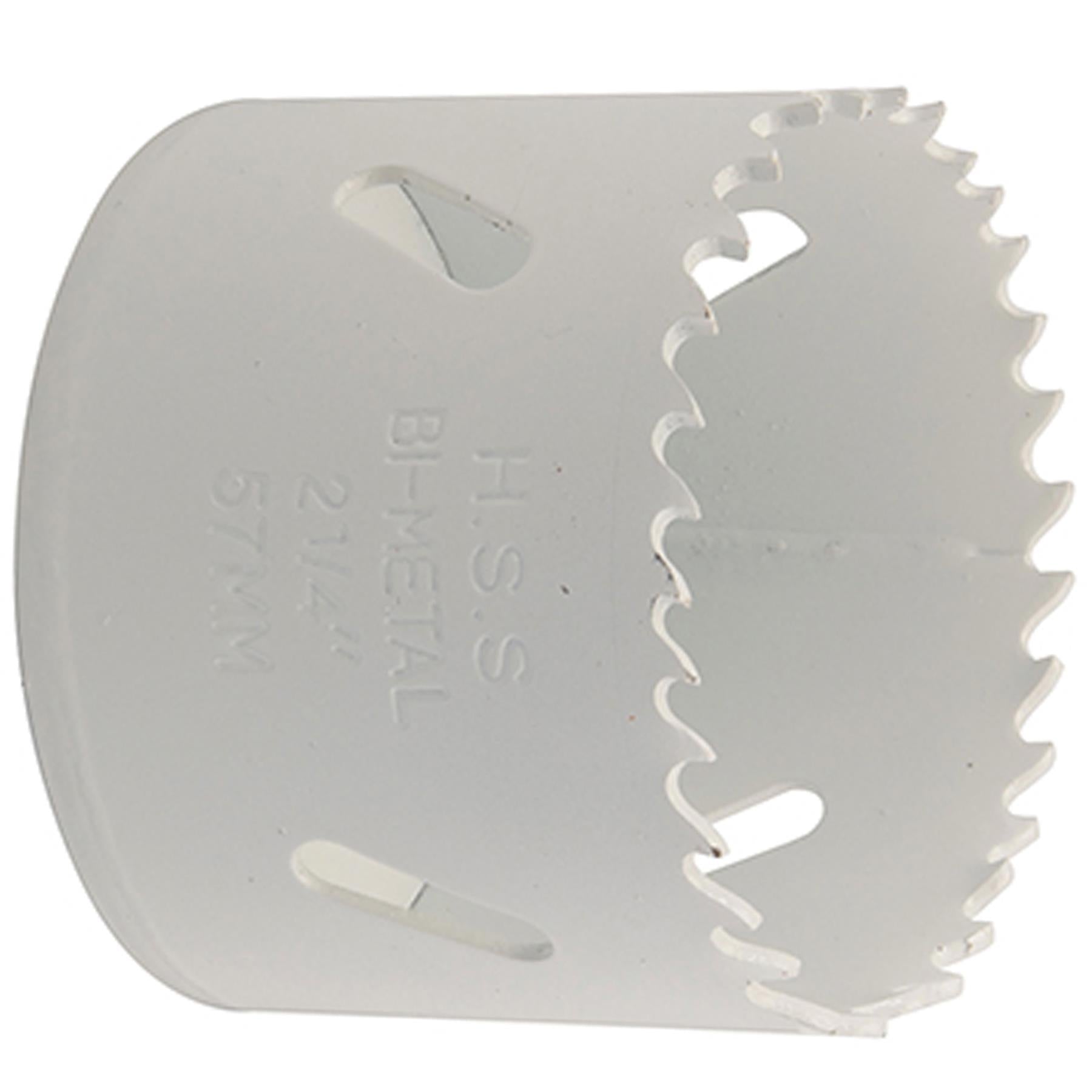 Heavy Duty Bi-Metal Holesaw 57mm Variable Pitch Steel Wood Metal Pvc Fast Clean