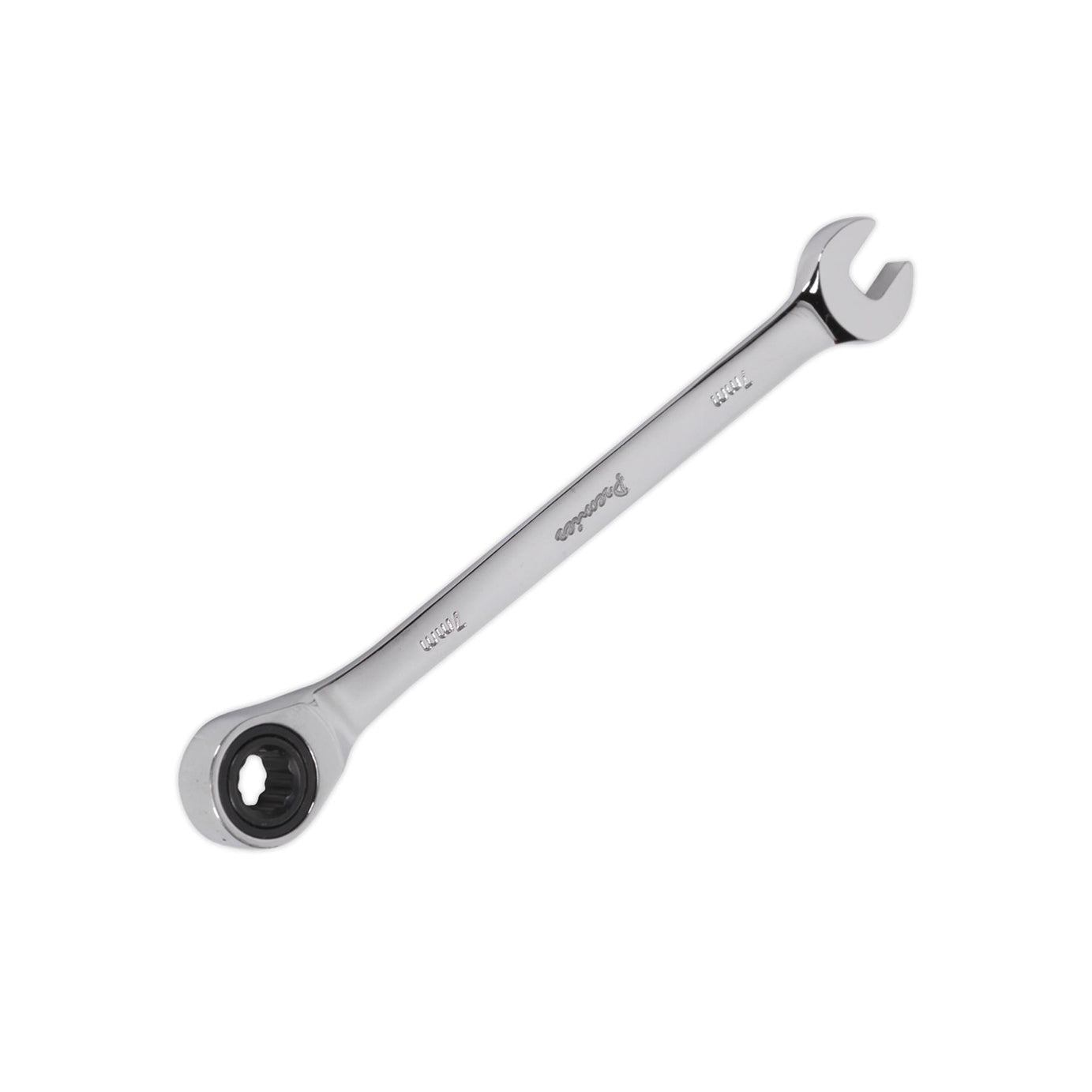 Sealey Ratchet Combination Spanner 7mm Chrome Vanadium Steel