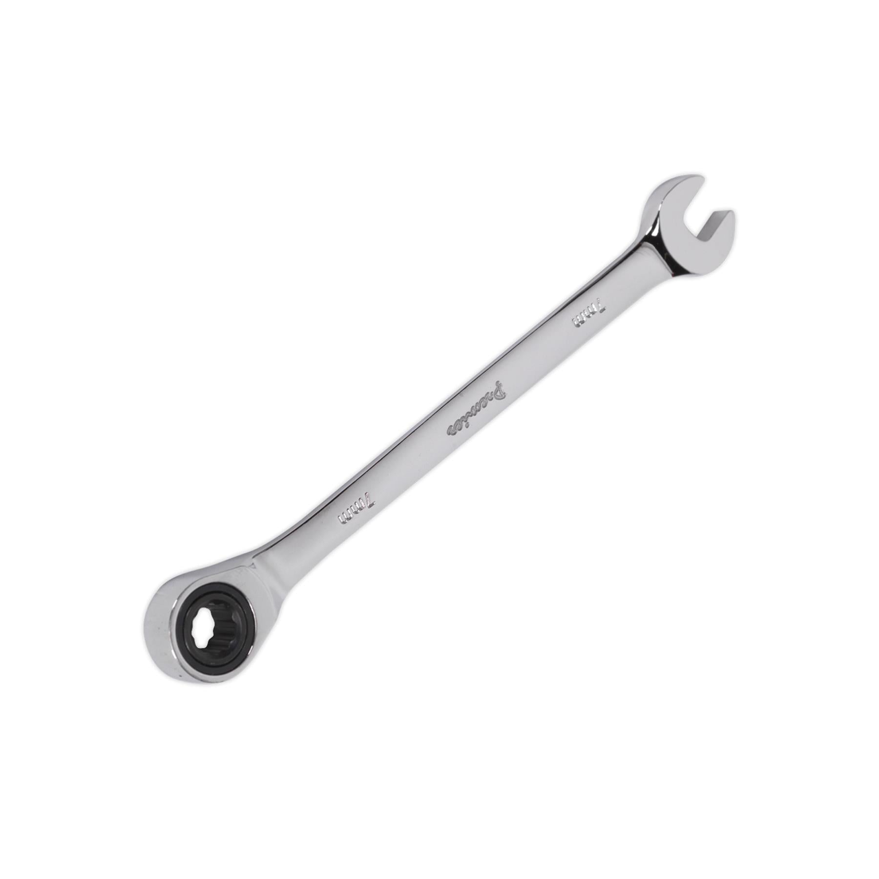 Sealey Ratchet Combination Spanner 7mm Chrome Vanadium Steel