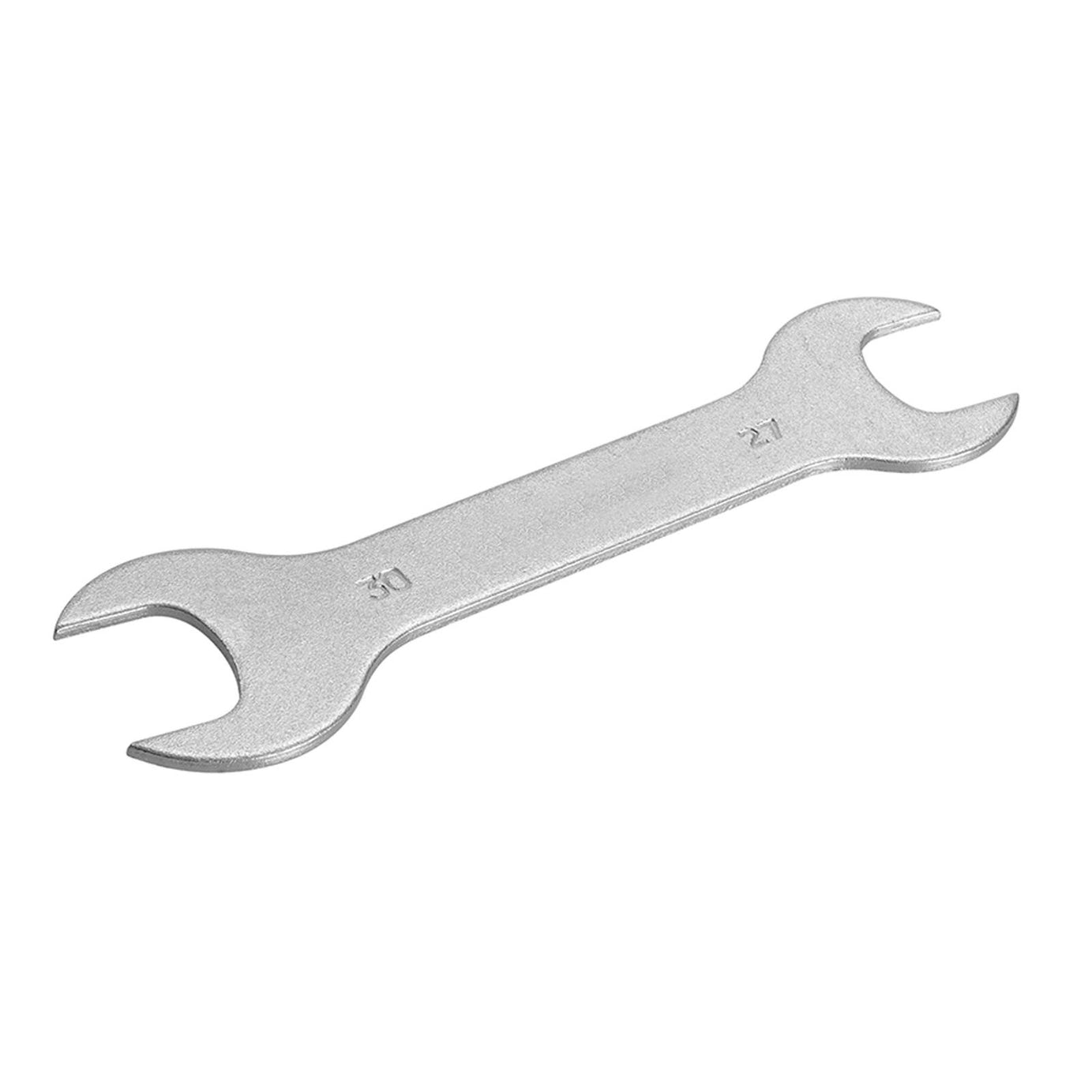 Double-Ended Gas Bottle Spanner 27 & 30mm Open Ended Zinc Plated Steel Spanner