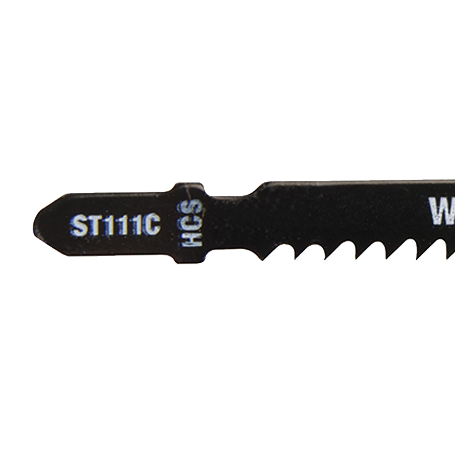 5 X Jigsaw Blade Blades Wood Cutting Softwood Pipes Profiles DIY ST111C