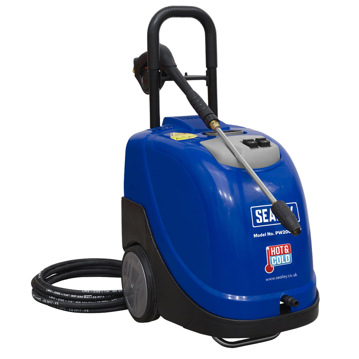 Sealey Hot Water Pressure Washer 135bar 230V