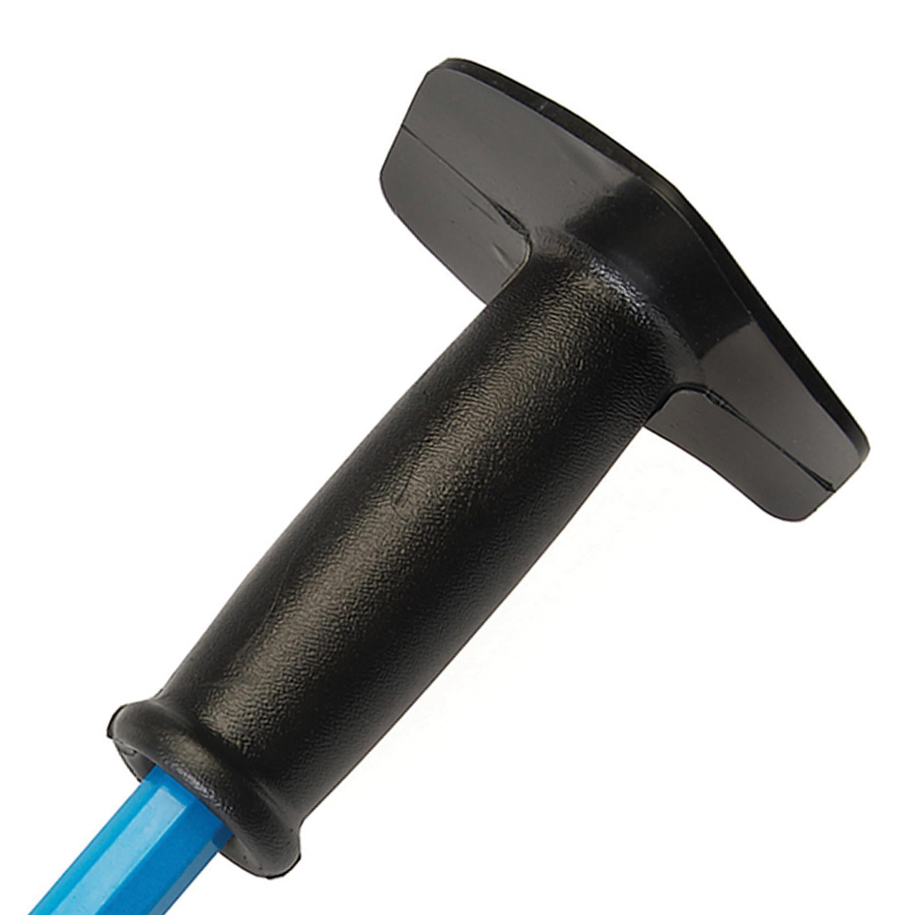 19"(250mm) Cold Chisel Bolster With Guard Masonry Brick