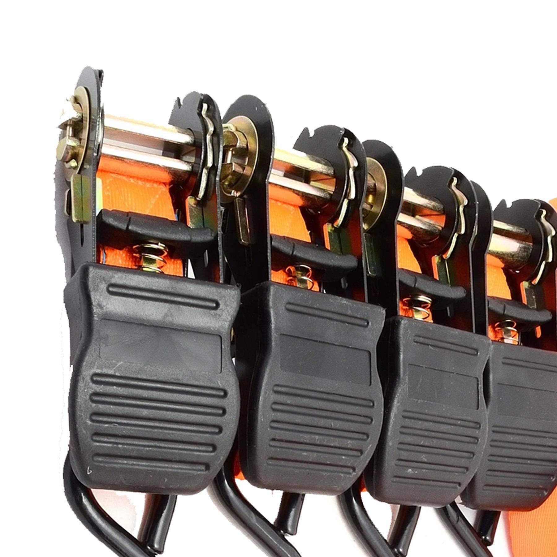 4 Piece 25mm x 4.5m Ratchet