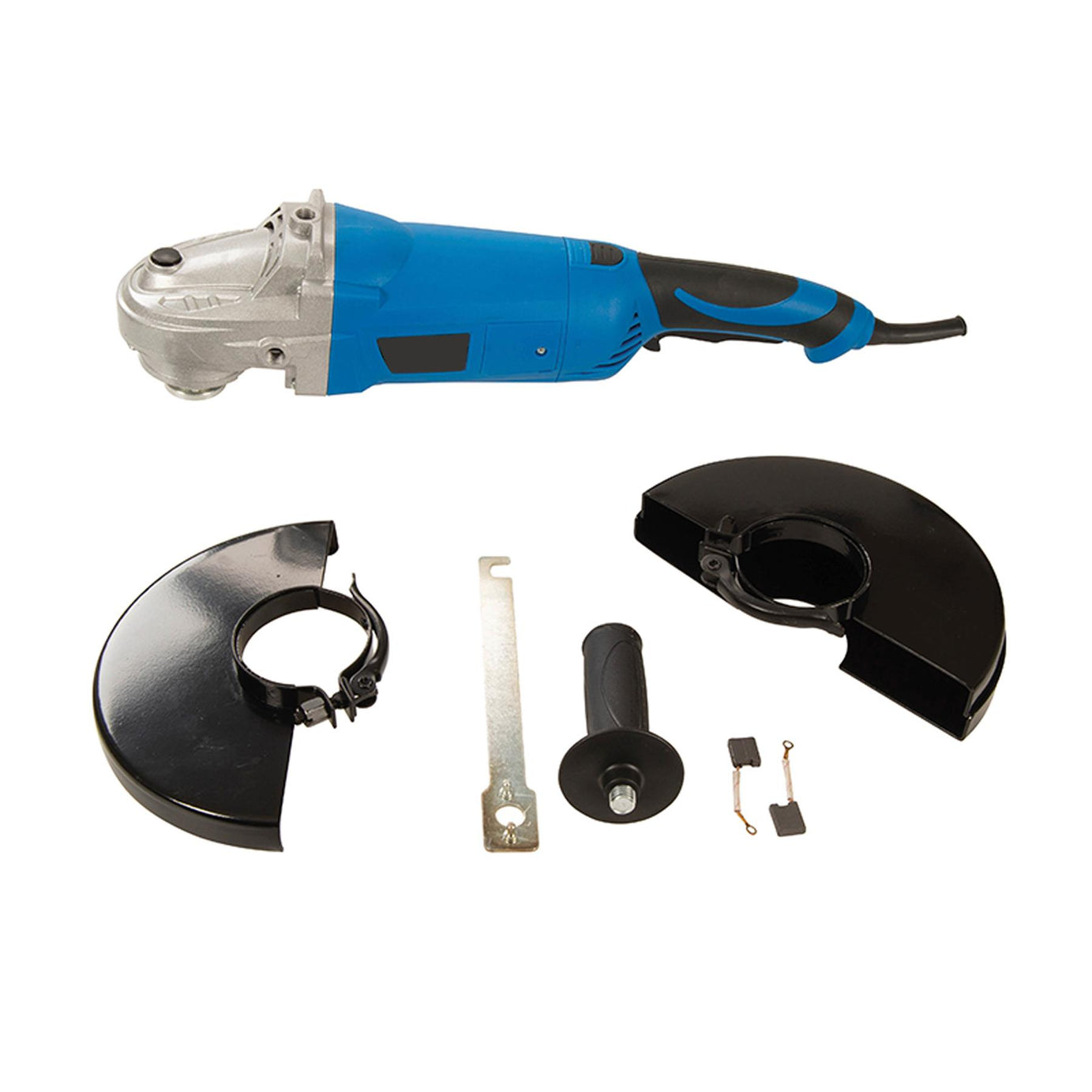 Silverstorm 2400W Angle Grinder 230mm Soft Start Use w/Wire Cup Brushes & wheels