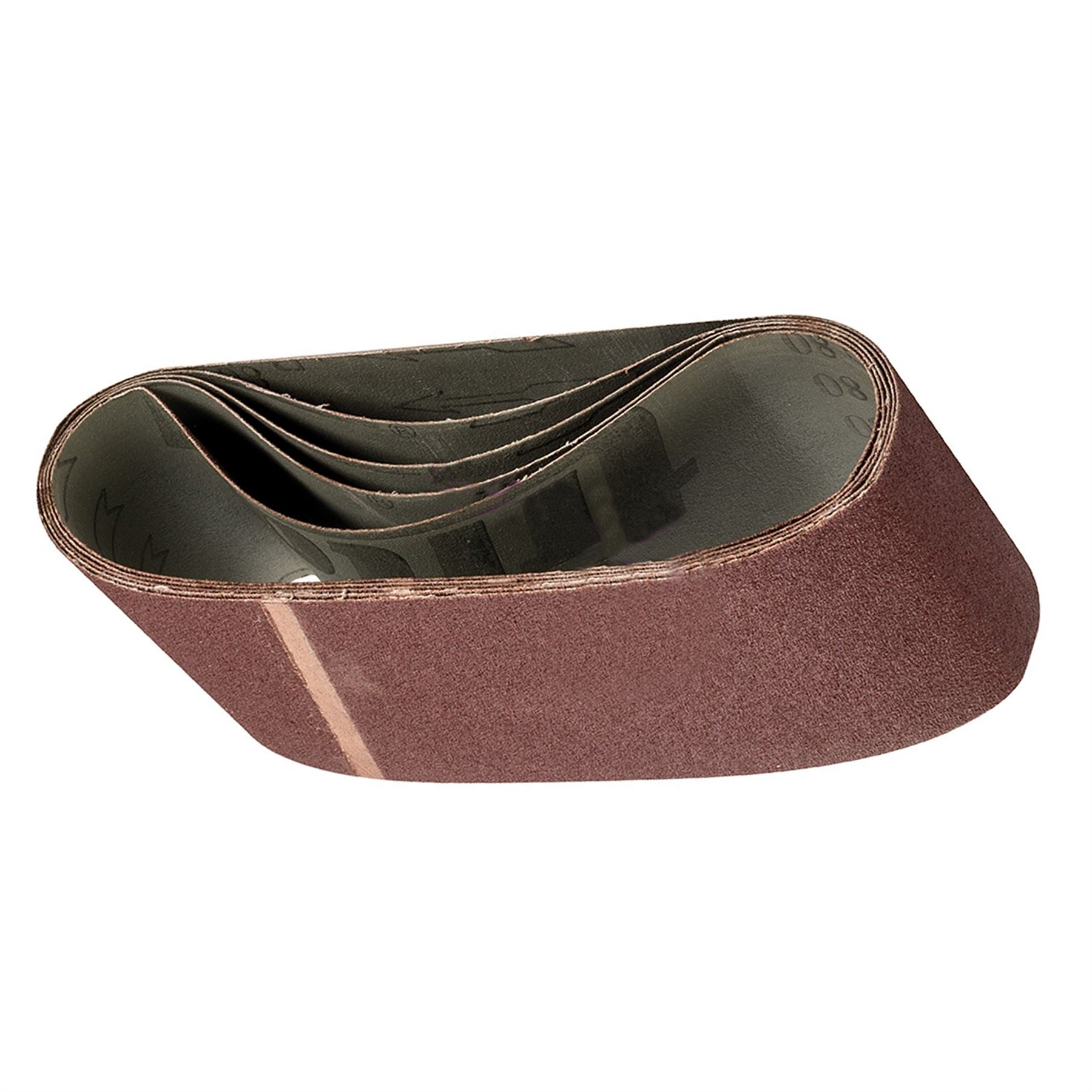 80 Grit Sanding Belts 100 X 610mm 5Pk Sanding Belts High Quality Aluminium