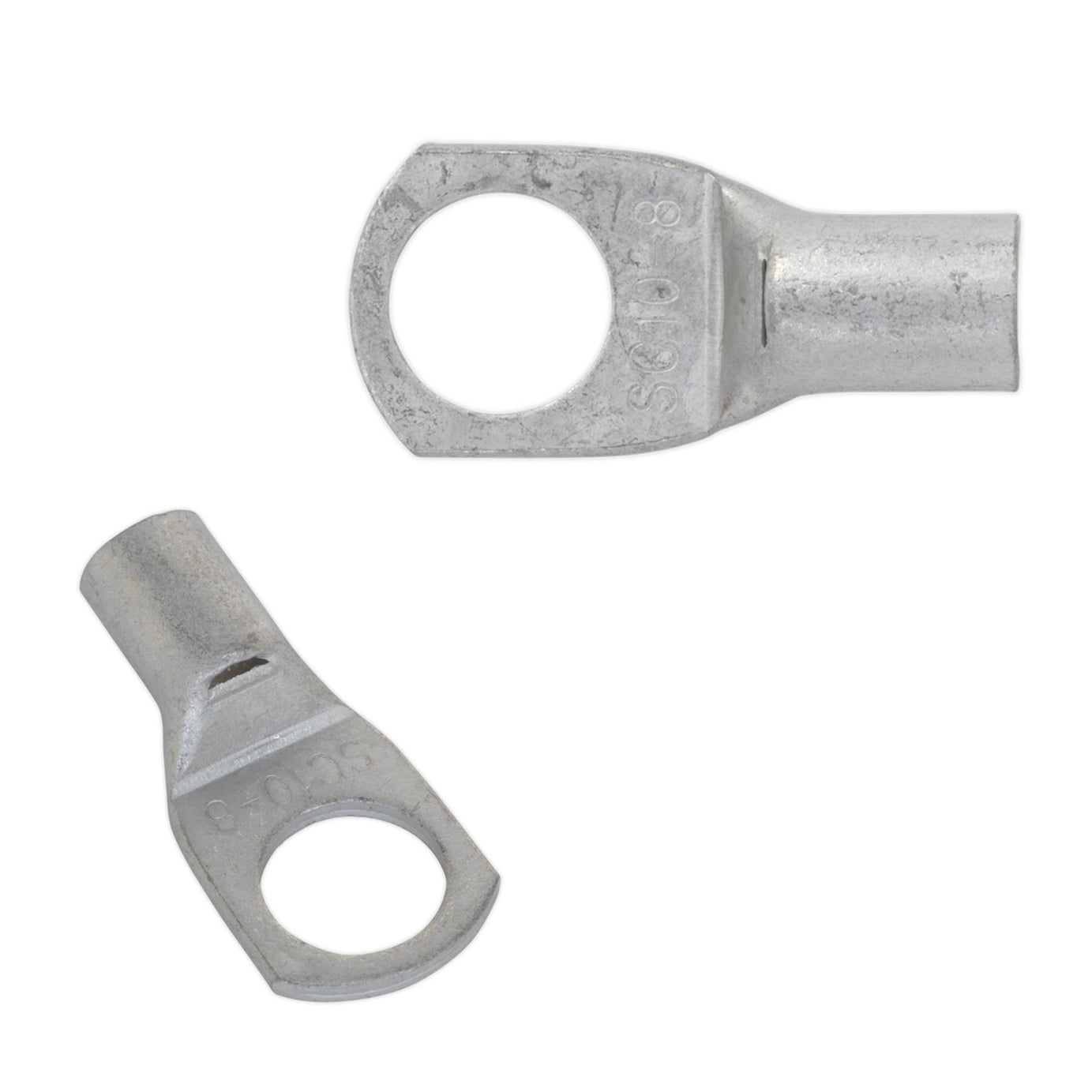 Copper Lug Terminal 50mm² x 8mm Pack of 10. Sealey