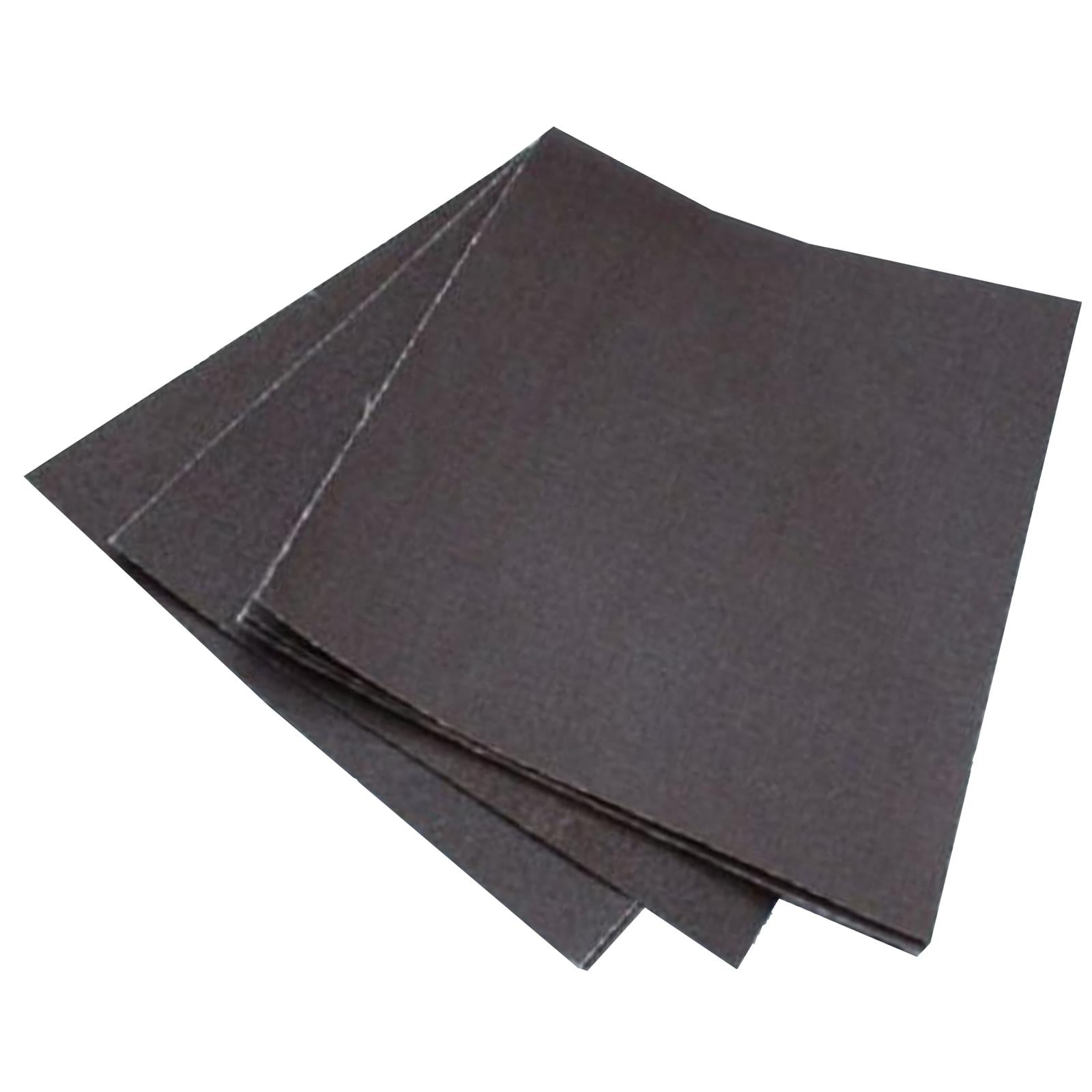 Emery Cloth Abrasive Sandpaper Sheets 230x280mm 60 100 150 Grit 10 Pack