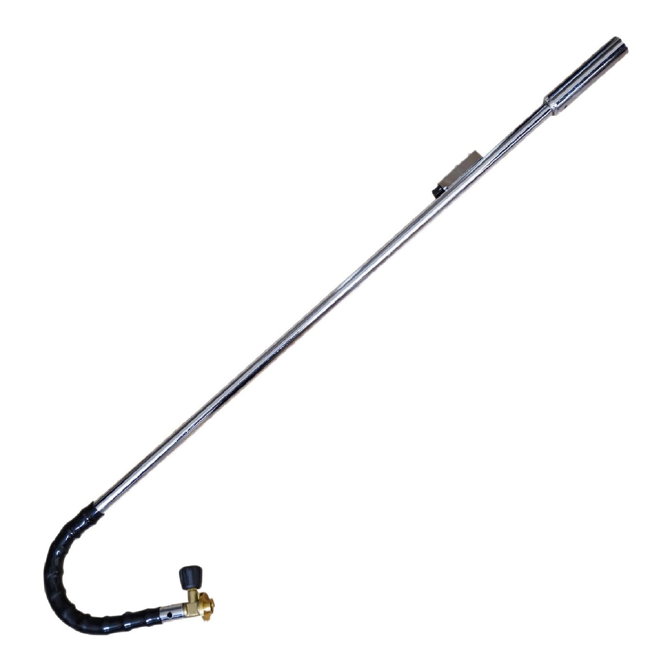 Butane Wand Blowtorch For Weed Gas Burner Torch with Adjustable Flame Weeds Killer Burner Flame Thrower With 8 Gas Refills Canisters with adaptor Converts Fuel Canister Head for Long Gas Tank