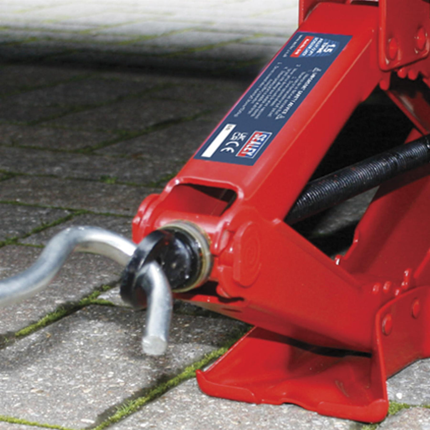 Sealey 58M Scissor Jack Heavy-Duty 1.5tonne TUV/GS Approved
