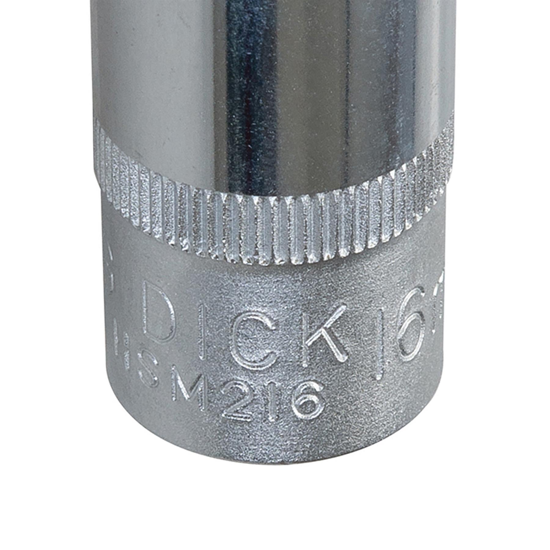King Dick Socket 1/2" Sd 12pt Metric 16mm