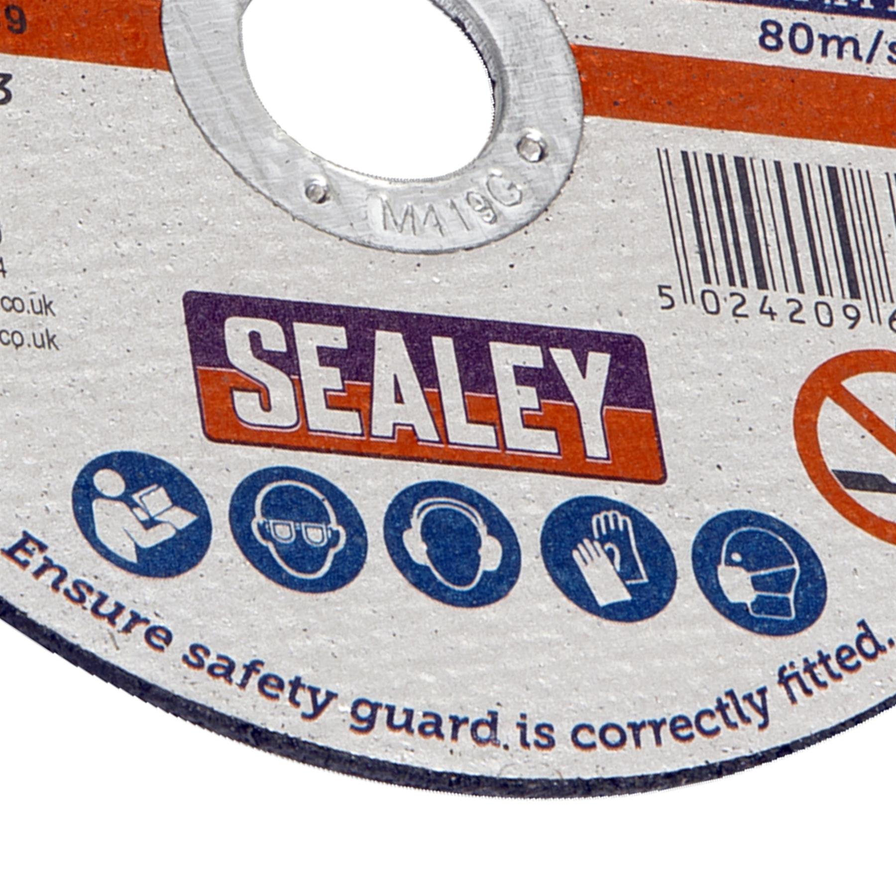 Sealey Cutting Disc 100 x 1.6mm 16mm Bore Stainless steel.