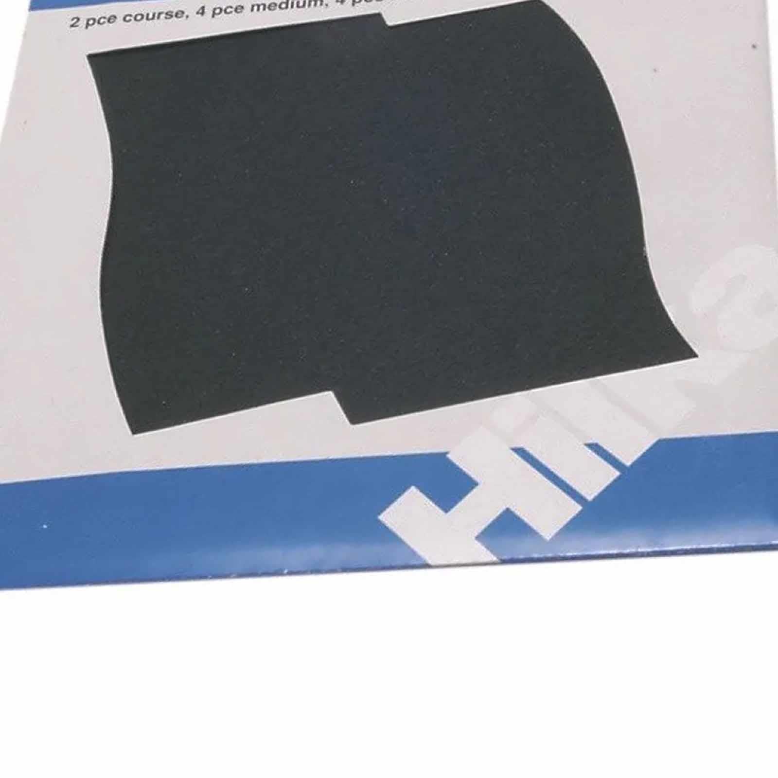 10Pcs Wet & Dry Assorted Emery Sand Paper Fine Extra Fine Medium Coarse Sheets