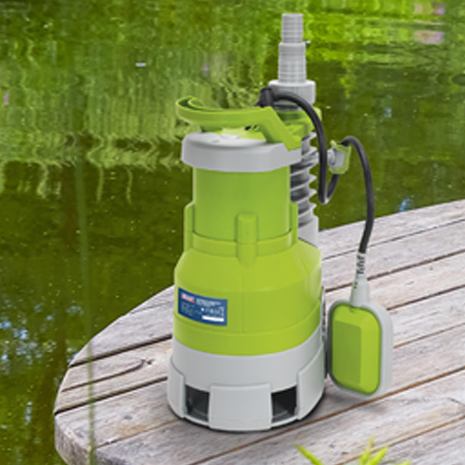 Submersible Dirty Water Pump Automatic 225L/min 230V Sealey