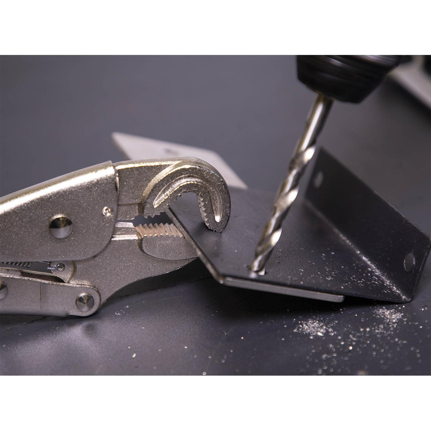 Sealey Locking Pliers Round Jaws 195mm 0-35mm Capacity