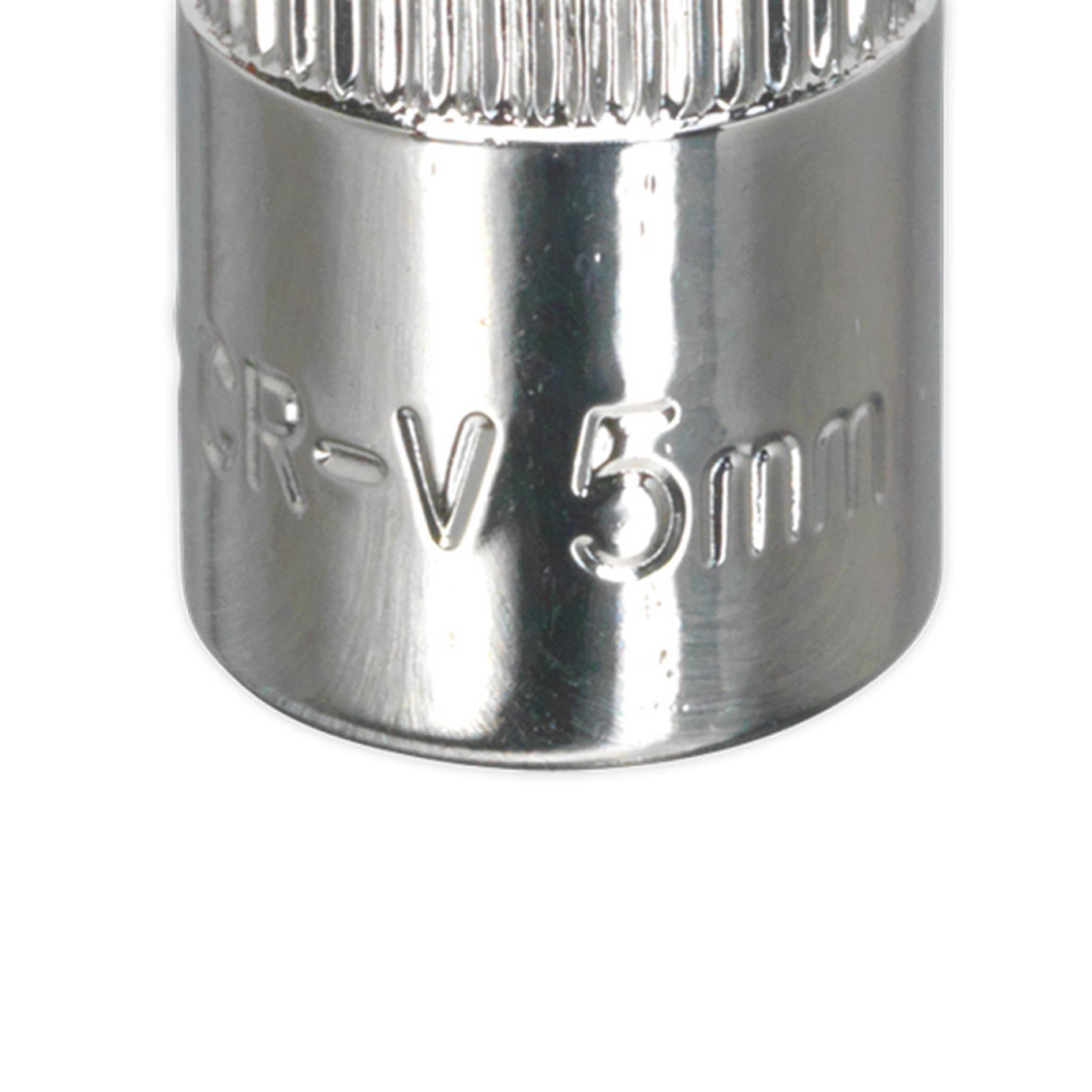 Sealey WallDrive Socket 5mm 1/4"Sq Drive Fully Polished