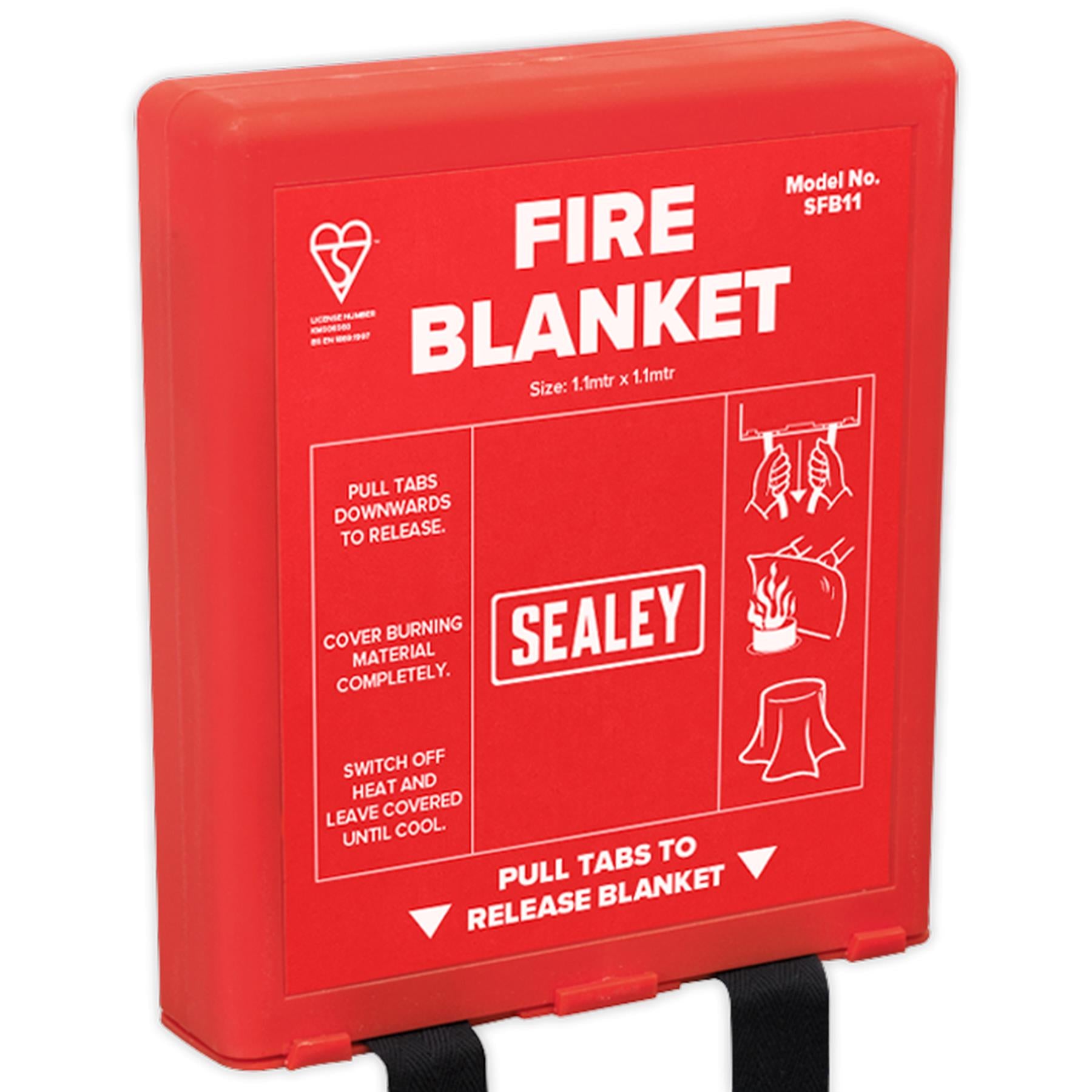 Sealey Fire Blanket 1.1 x 1.1m