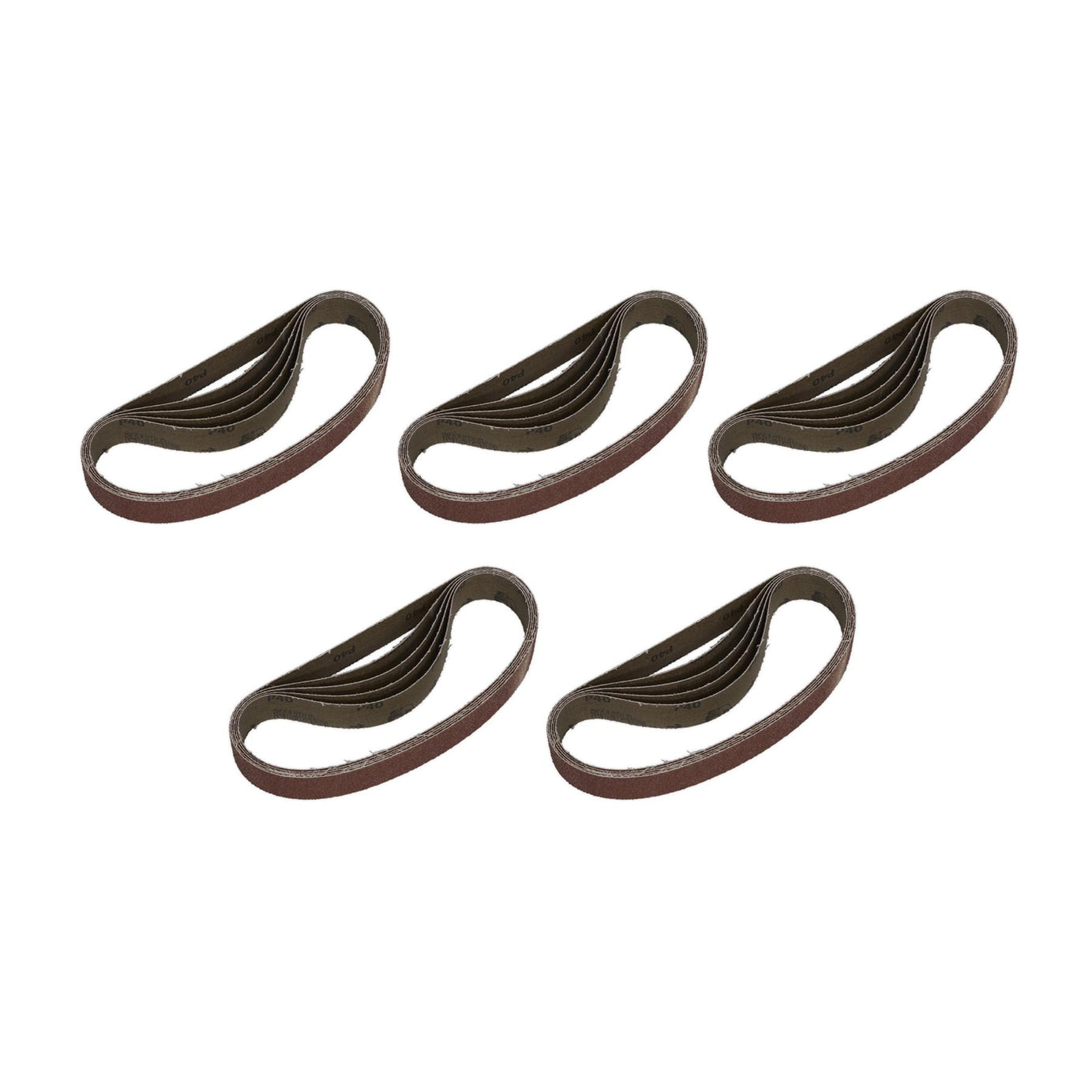 Sealey Sanding Belt 30 x 540mm 40Grit Pack of 5