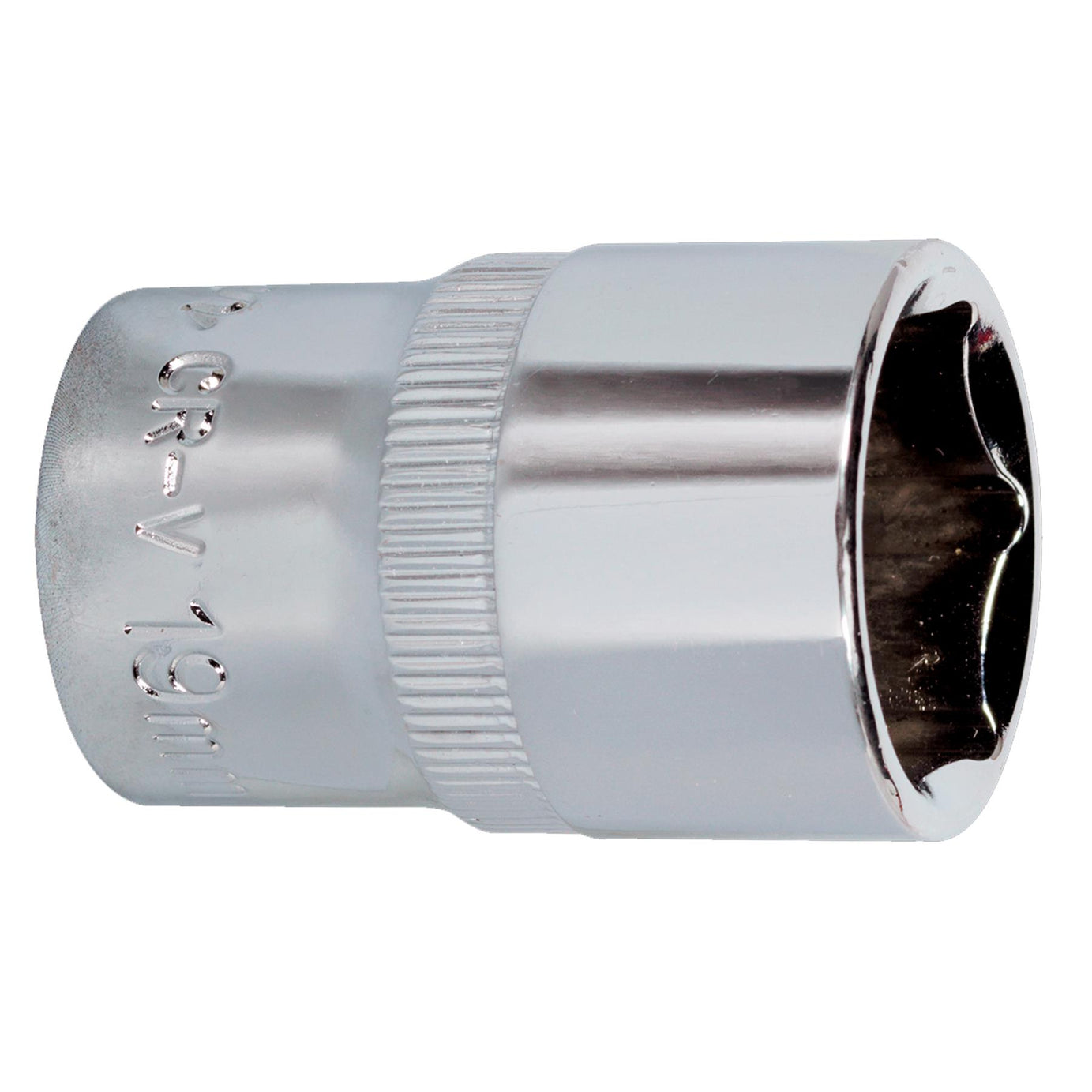 Sealey WallDrive Socket 19mm 1/2"Sq Drive Fully Polished