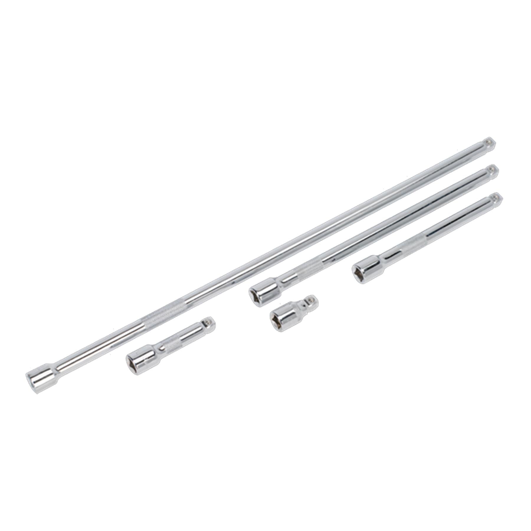 Sealey Wobble Extension Bar Set 5pc 3/8"Sq Drive