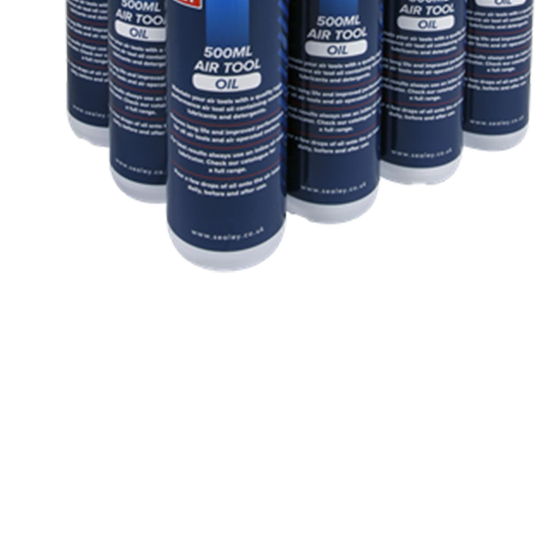 Sealey Air Tool Oil 500ml Pack of 12