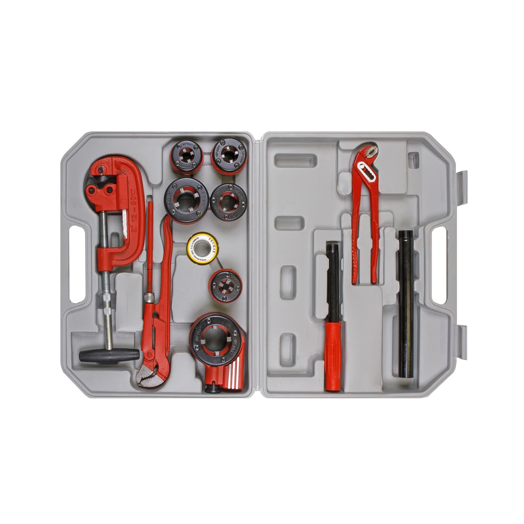 Sealey Pipe Threading Kit 1/4" - 1-1/4"BSPT Lightweight Fast Interchange