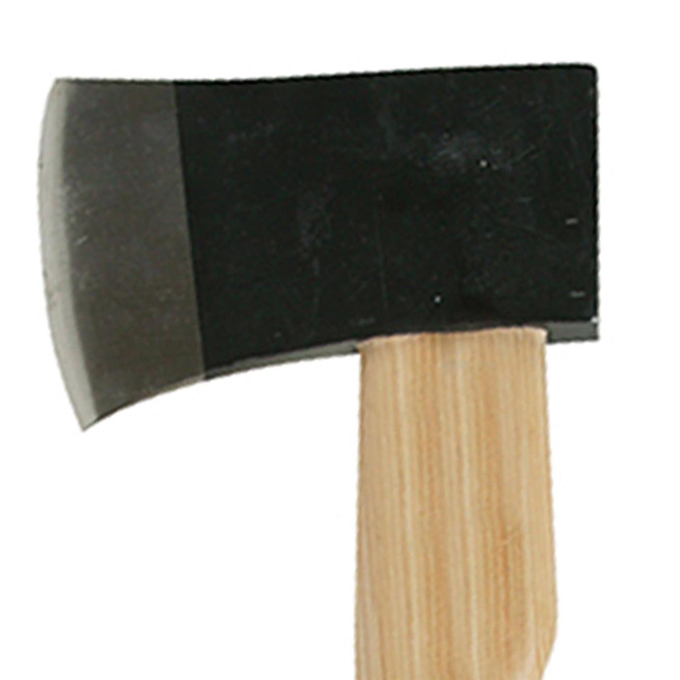 Hickory Felling Axe - 6Lb (2.72Kg) Forged Steel Powder-Coated Head Polished Edge