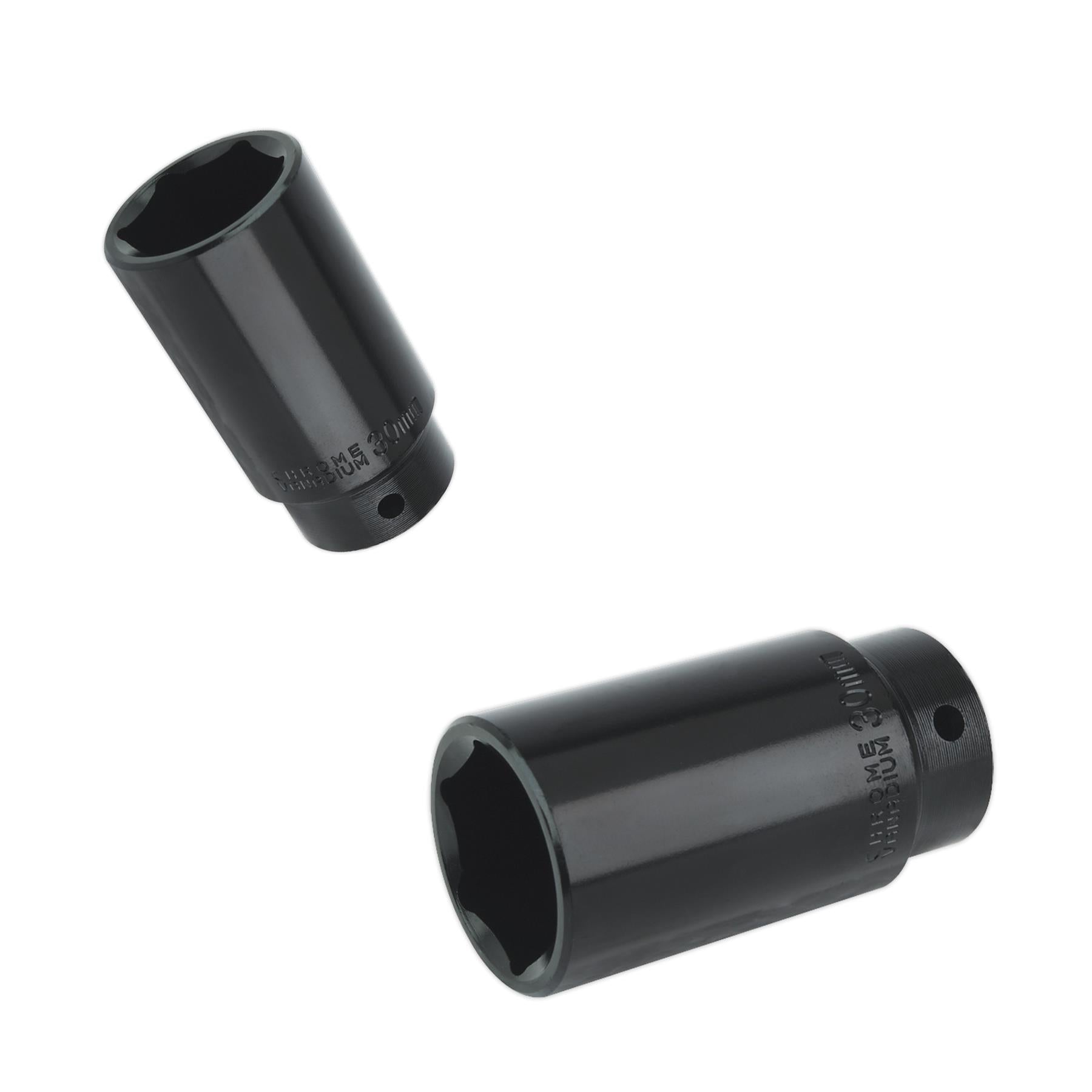 Sealey Impact Socket 30mm Deep 1/2"Sq Drive
