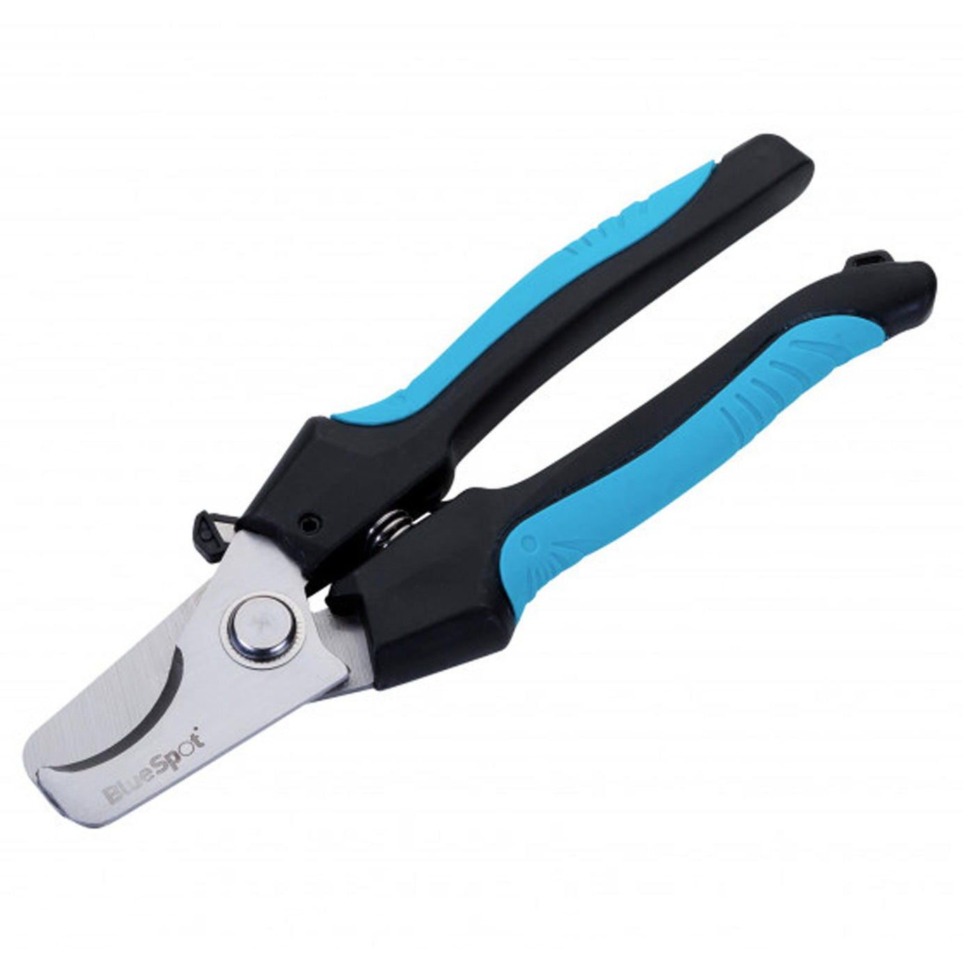 BlueSpot Cable Cutters Single Hand Use 180mm 7" 16mm Capacity Wire Pliers Soft Grip