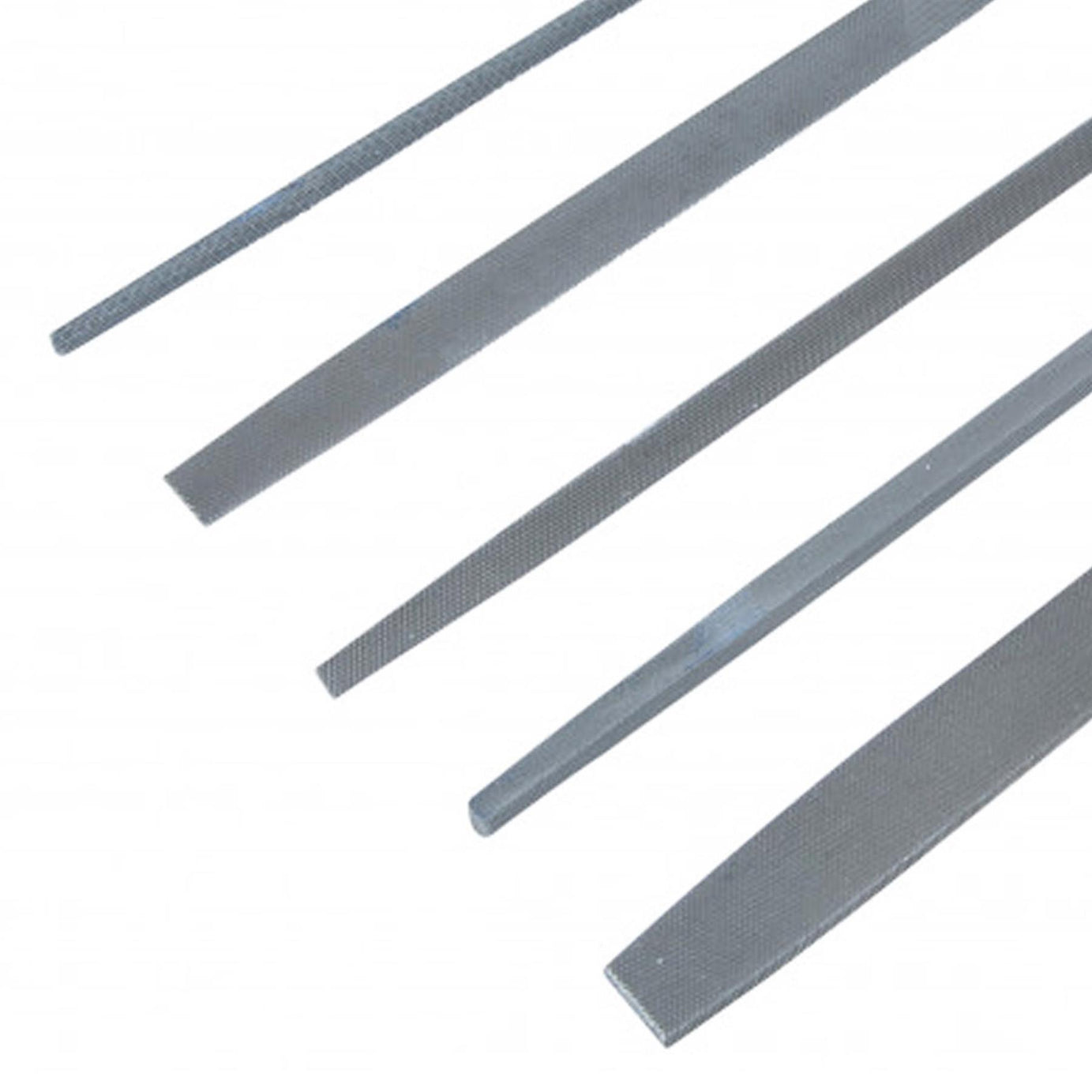 BlueSpot 5pc 200mm (8") Soft Grip Assorted Engineer Metal File Set Heavy Duty