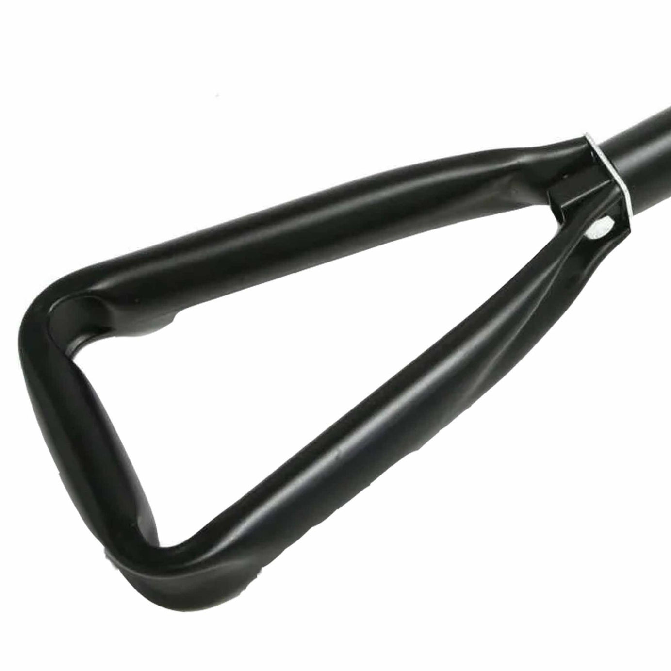 Carbon Steel Portable and Compact Folding Boot Shovel serrated blade with tubular steel handle