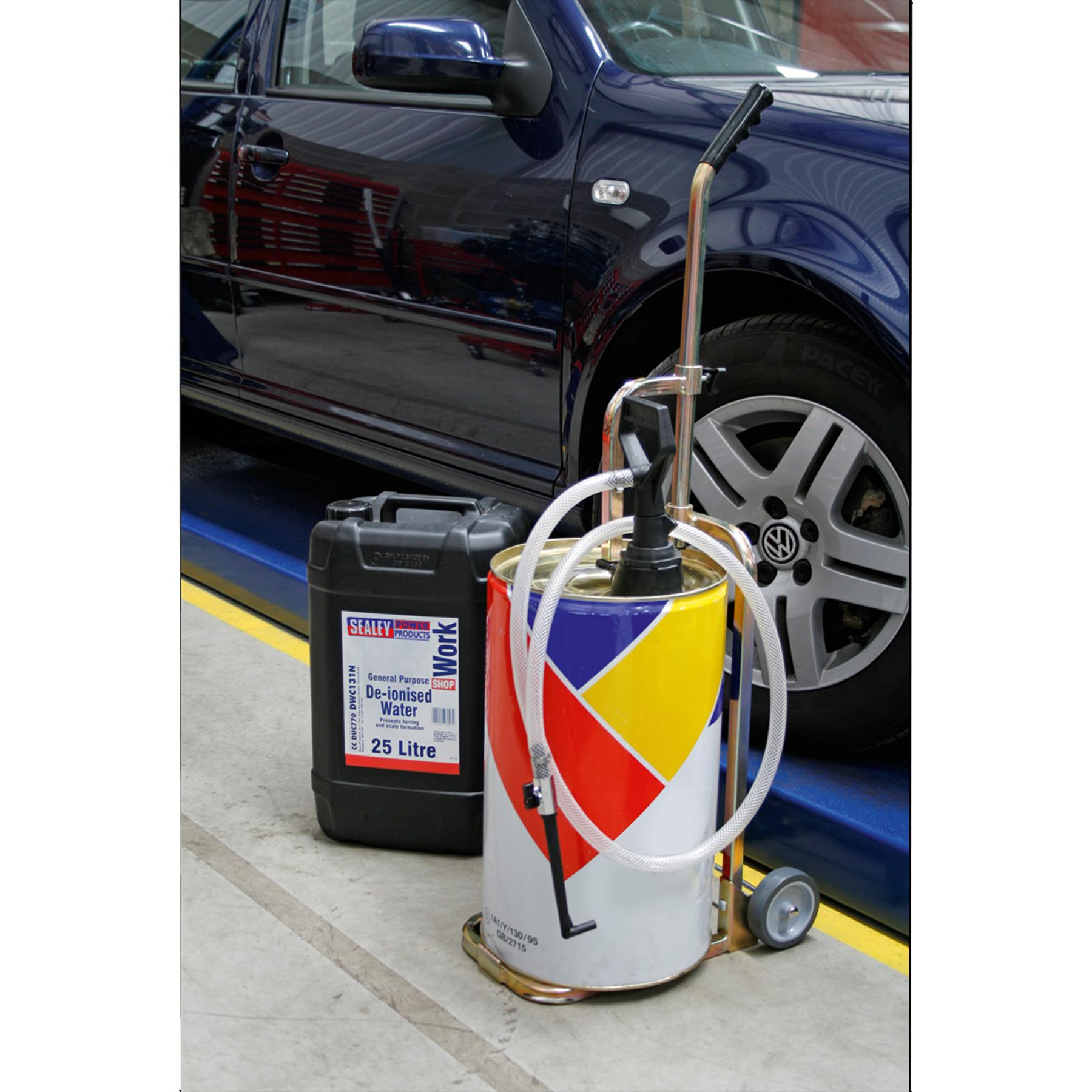 Sealey Gear Oil Drum Trolley