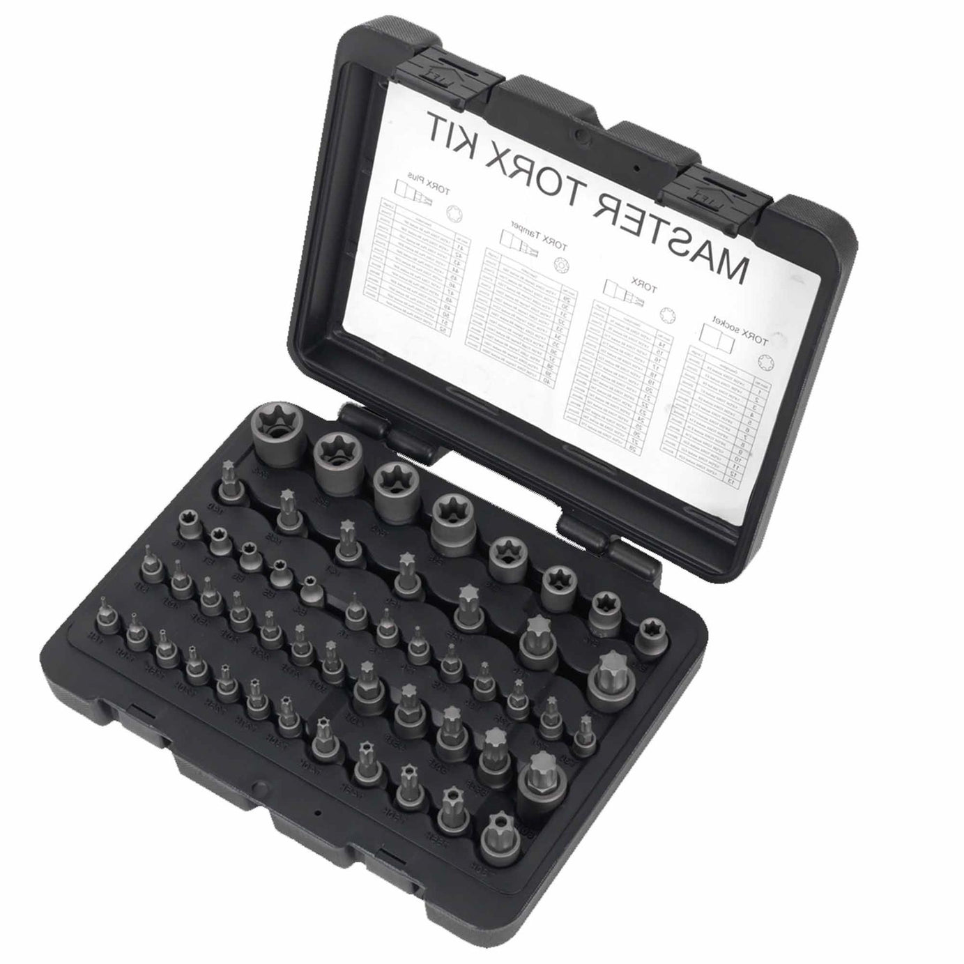 TRX-Star* Master Socket Set 52pc 1/4", 3/8" & 1/2"Sq Drive. Sealey